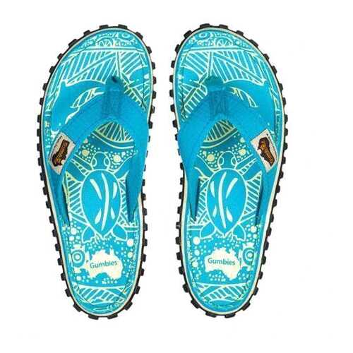 Шлепанцы женские Gumbies Islander Canvas Turquoise 2020 (39) в Levis