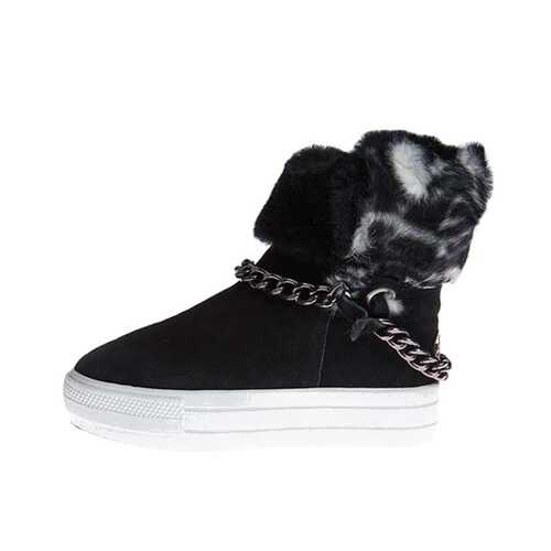 Угги Shepherd's Life Olympic Black Suede черная замша в Levis