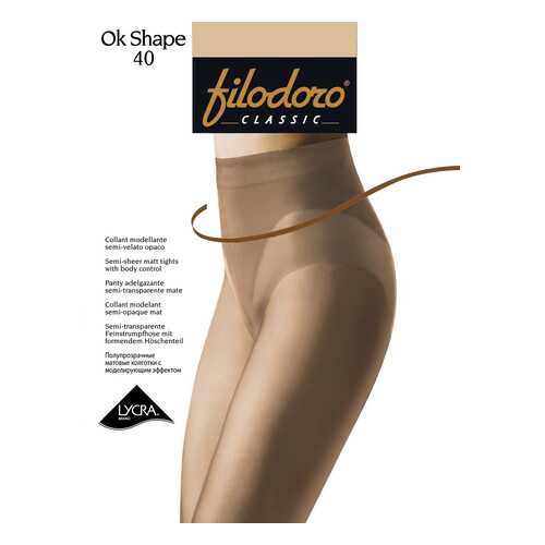 Колготки Filodoro Classic OK SHAPE 40/Glace/3 (M) в Levis