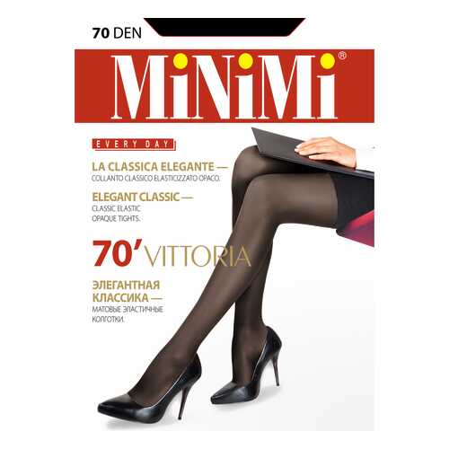 Колготки MiNiMi VITTORIA 70, nero, 4/L в Levis