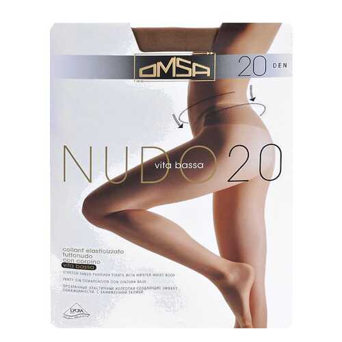 Колготки Omsa NUDO 20 VITA BASSA / Camoscio (Темный загар) / 3 (M) в Levis