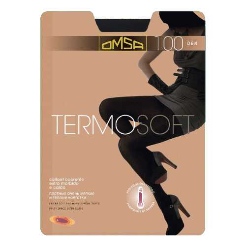 Колготки Omsa TERMOSOFT 100 / Nero (Черный) / 4 (L) в Levis