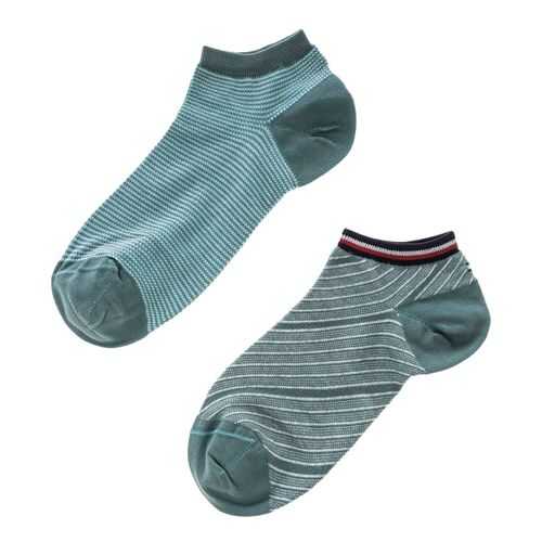 Набор носков женских Tommy Hilfiger 320302001 зеленых 35-38 US в Levis