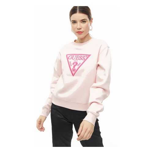 Свитшот женский Guess W0YQ50-K9Z20 розовый M в Levis