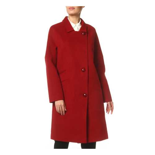 Пальто женское Classic Fashion M35DK0045 красное 48 RU в Levis