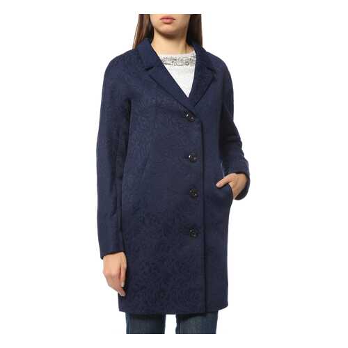 Пальто женское КОРУ-СТИЛЬ КС-190/4 синее 42 RU в Levis