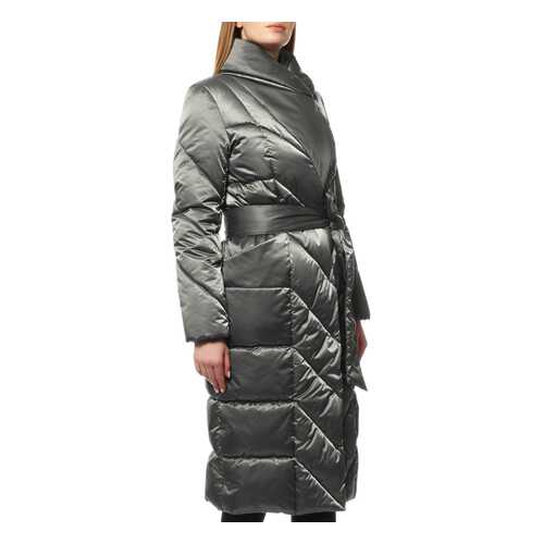 Пуховик-пальто женский De Marse К-1026 серый 52 RU в Levis