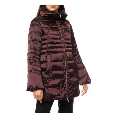 Пуховик женский Madzerini EMILIA коричневый 42 IT в Levis