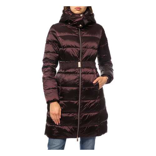 Пуховик женский Madzerini ROSABELLA коричневый 48 IT в Levis
