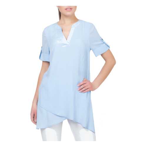 Блуза женская Argent ALDS8041-1 голубая 54 RU в Levis