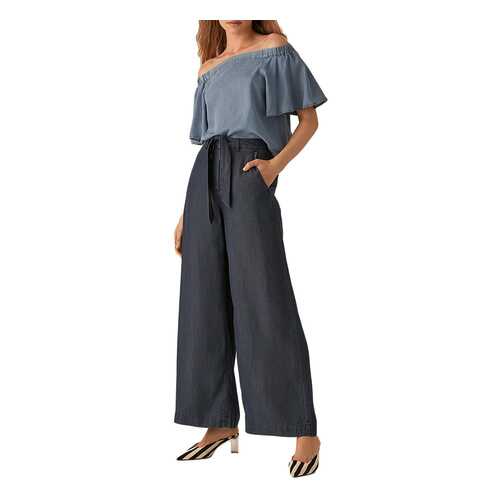 Блуза женская LOVE REPUBLIC 256410304 синяя 46 в Levis