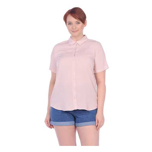 Блуза женская Modis M201W00883 розовая 42 RU в Levis