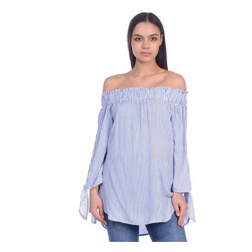 Блуза женская Modis M201W01125 голубая 48 RU в Levis
