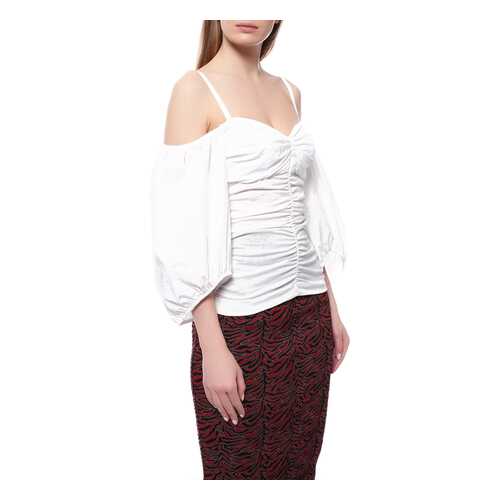 Блуза женская Pinko 1B13MW/4459 белая 40 IT в Levis