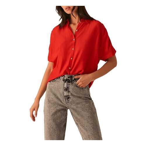 Рубашка женская LOVE REPUBLIC 357002312 красная 44 в Levis