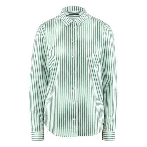 Рубашка женская Marc O’Polo 88542281 зеленая 36 EU в Levis