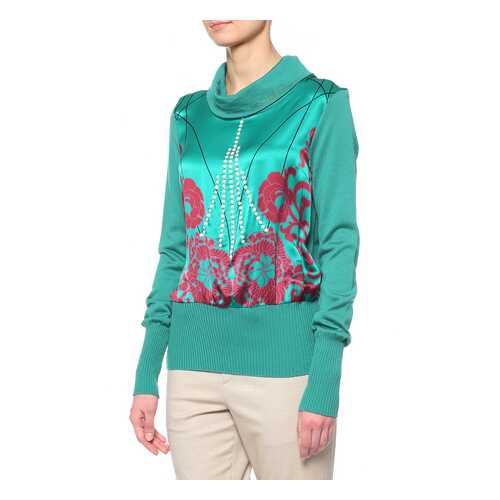Джемпер женский Daniela Drei 8341 зеленый 44 IT в Levis
