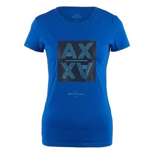 Футболка женская Armani Exchange 3HYTAQ YJ73Z синяя S в Levis