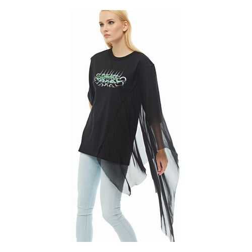 Футболка женская DIESEL 00SEMS 0HAXP 9XX черная S в Levis