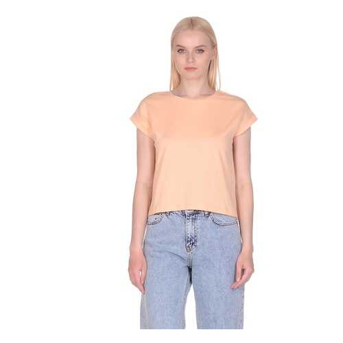 Футболка женская Modis M191S00197 розовая 50 RU в Levis