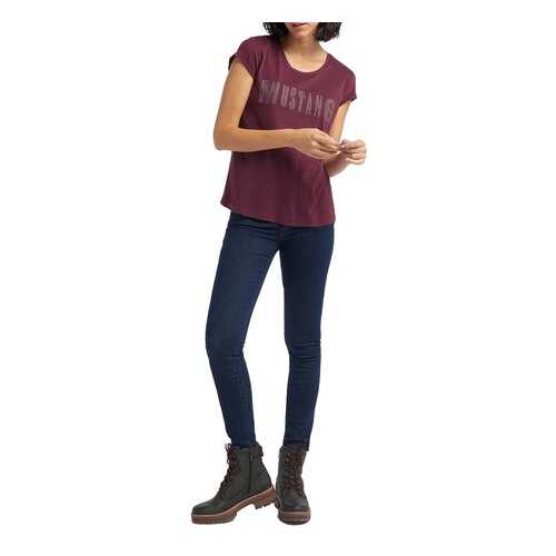 Футболка женская Mustang 1008884-7193 красная S в Levis