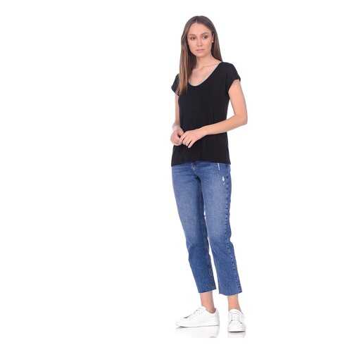Футболка женская Peche Monnaie Maniere черная L в Levis