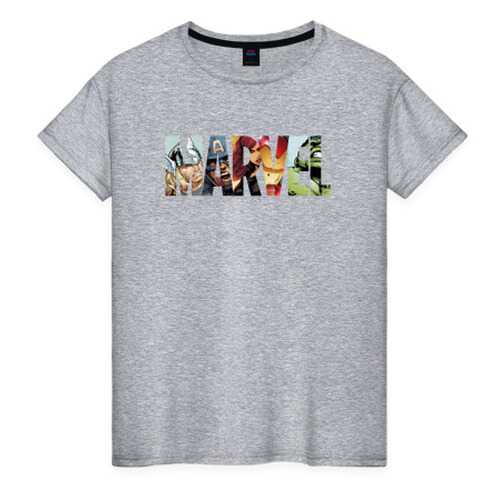Футболка женская ВсеМайки 1781399 серая XXL в Levis