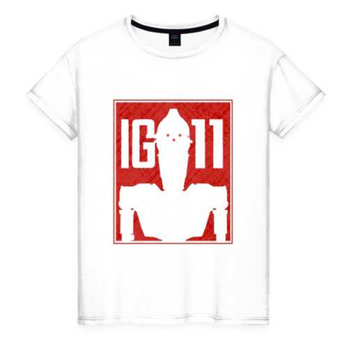 Футболка женская ВсеМайки 2177797 белая XXXL в Levis