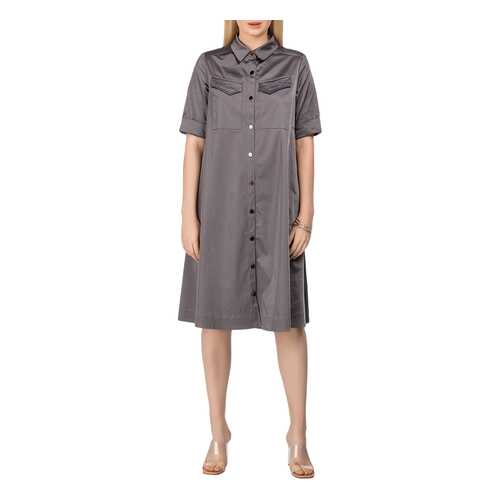 Платье-рубашка женское Helmidge 8480 серое 12 в Levis