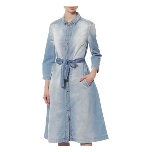 Платье женское Alexander Terekhov DJS027L401WS16 голубое 40 RU в Levis