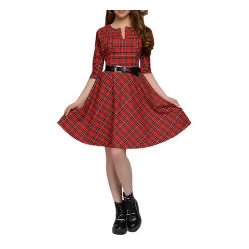 Платье женское D&M by 1001DRESS 0112001-01811RD красное XS в Levis