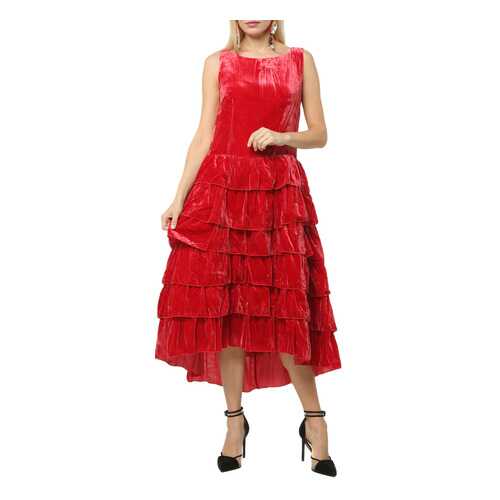 Платье женское LISA BOHO ALBA 190695 красное 48 EU в Levis
