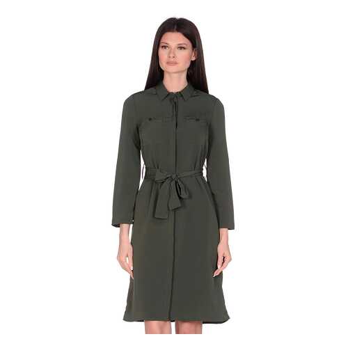 Платье женское Modis M201W00636A511 зеленое 48 в Levis