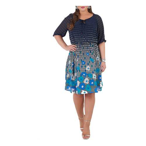 Платье женское MONTEBELLUNA SS-DR-17004 синее 52 RU в Levis
