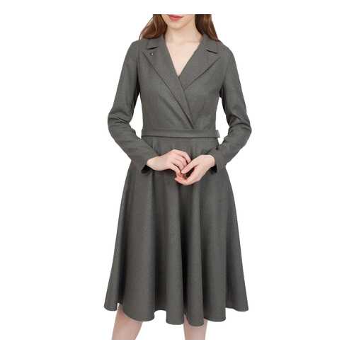 Платье женское SERGINNETTI 5-2454-4186-58 серое 50 RU в Levis