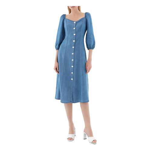 Платье женское ZARINA 327424524 голубое 50 в Levis