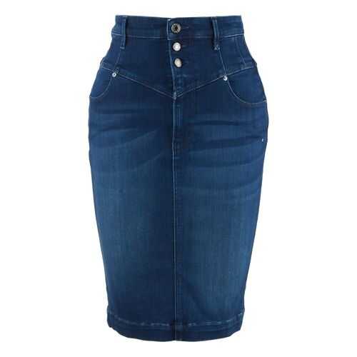 Юбка женская Guess W0YD65-D42J1-HSTA синяя M в Levis