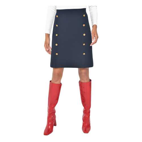 Юбка женская MONDIGO 3688 синяя 46 RU в Levis