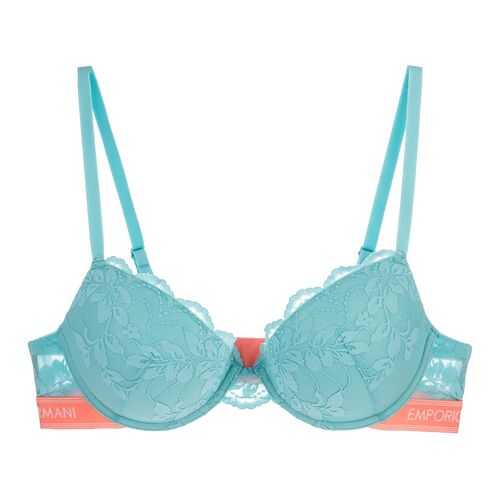 Бюстгальтер женский Emporio Armani 164137 0P216 01630 голубой 36B IT в Levis